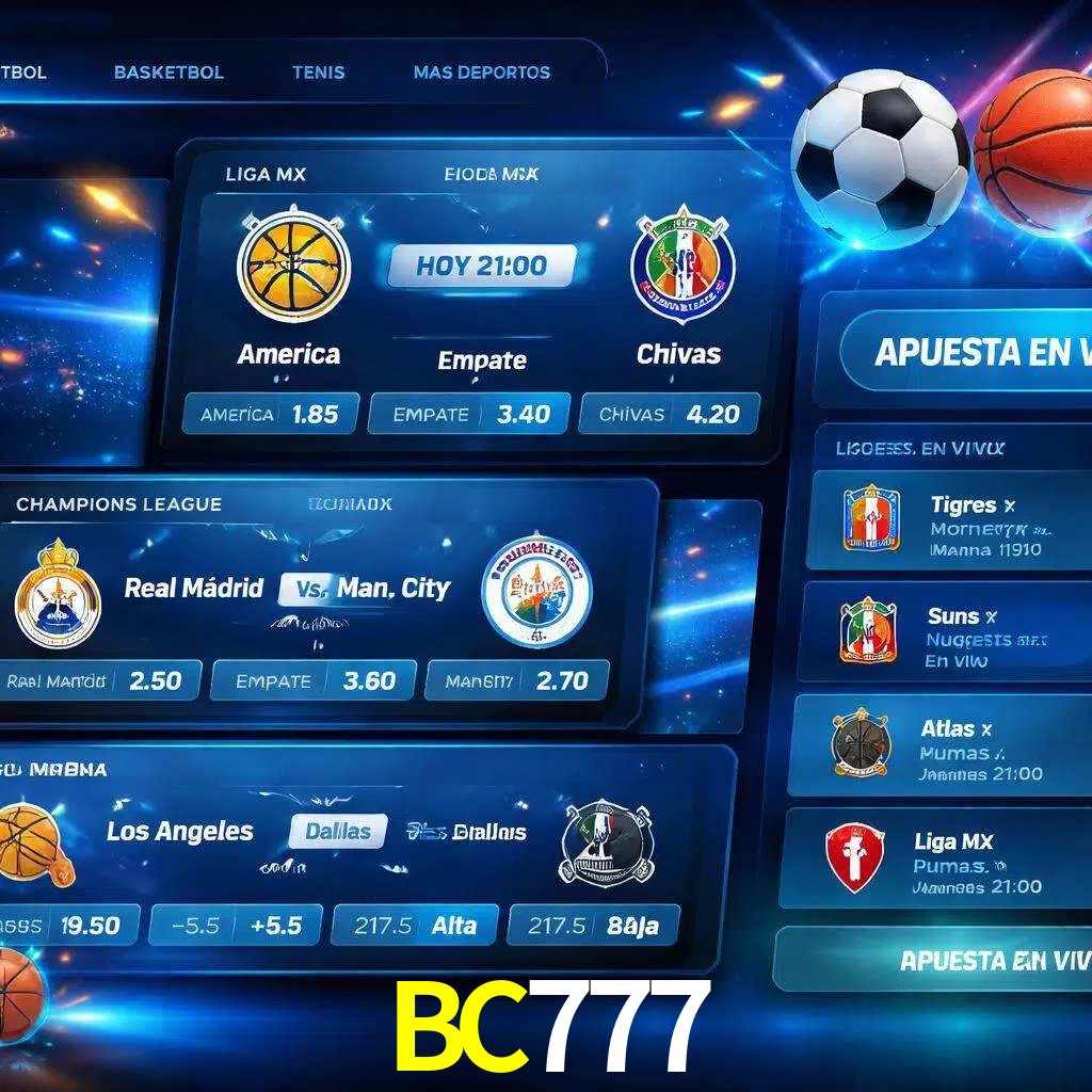 Mercados de apuestas deportivas BC777 para jugadores en México
